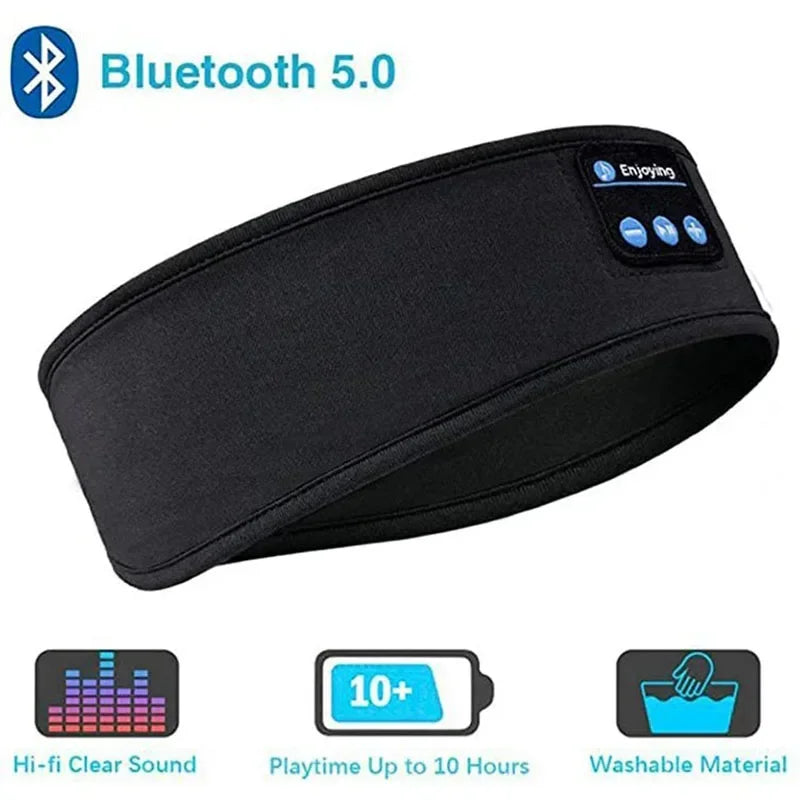 Bluetooth 5.0 Sleep Headband with Noise Cancellation | Wireless Headphones