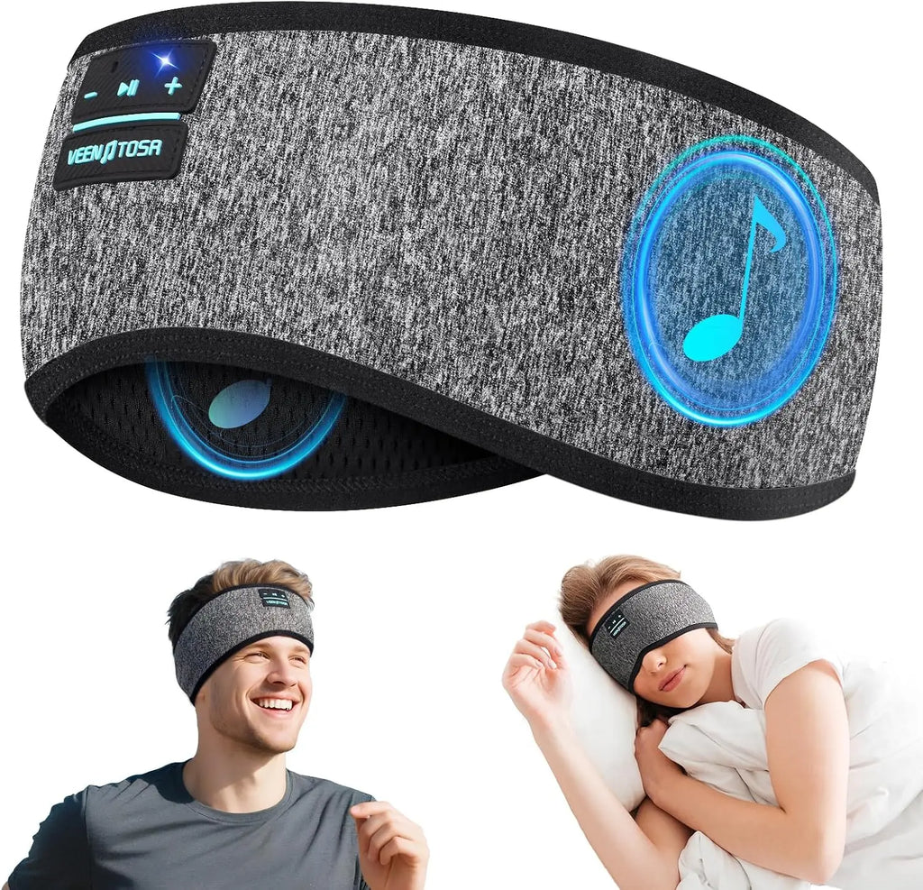Bluetooth 5.0 Sleep Headband with Noise Cancellation | Wireless Headphones