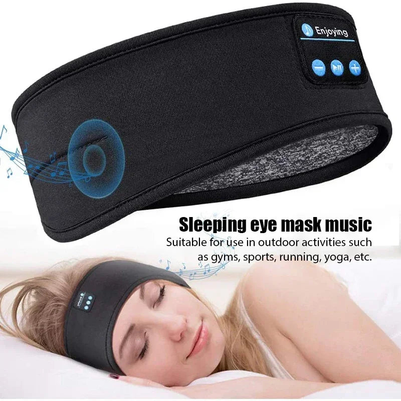 Bluetooth 5.0 Sleep Headband with Noise Cancellation | Wireless Headphones