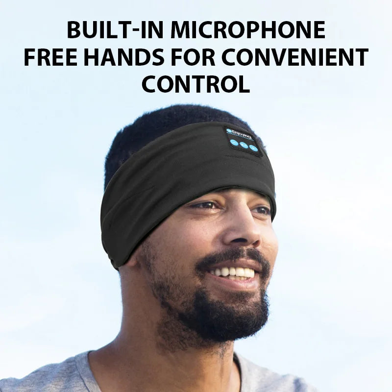 Bluetooth Sleep Headband | Wireless Music Headphones for Sleep, Yoga & Running