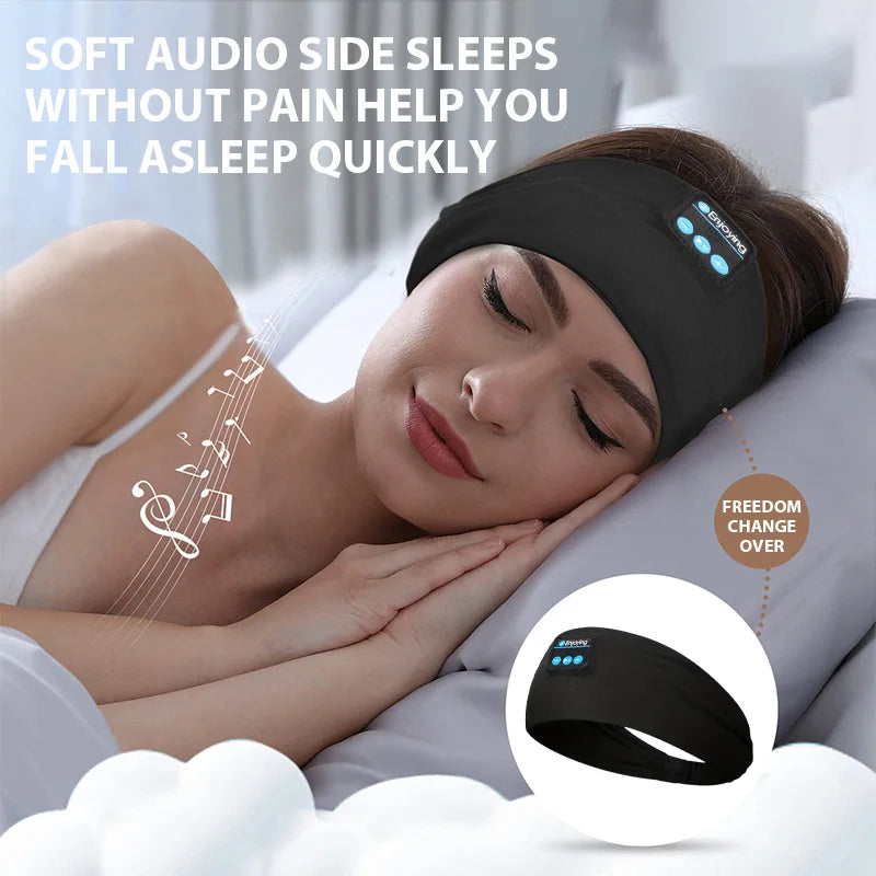 Bluetooth Sleep Headband | Wireless Music Headphones for Sleep, Yoga & Running