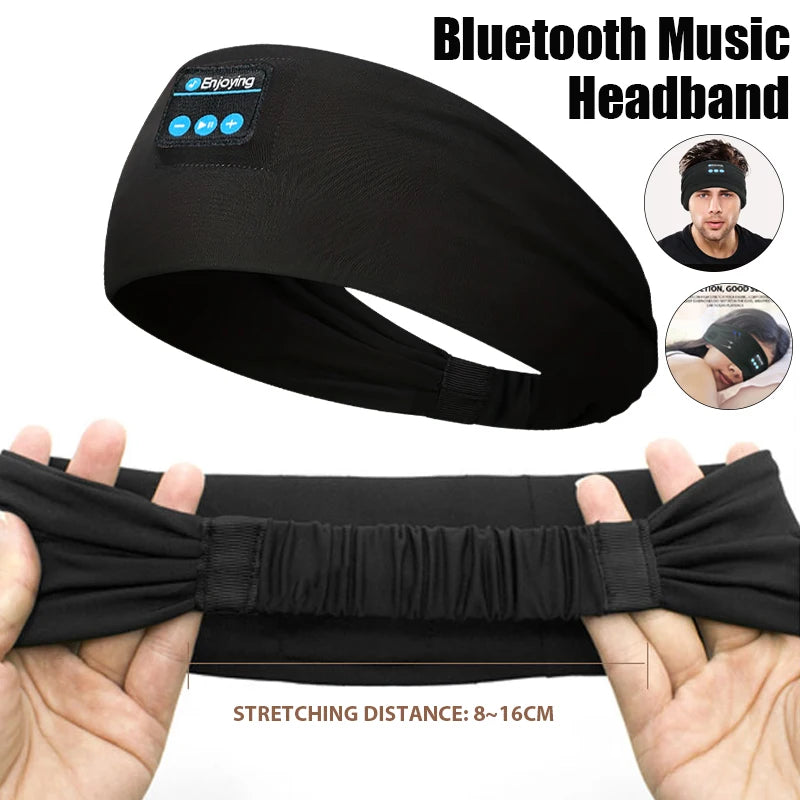 Bluetooth Sleep Headband | Wireless Music Headphones for Sleep, Yoga & Running