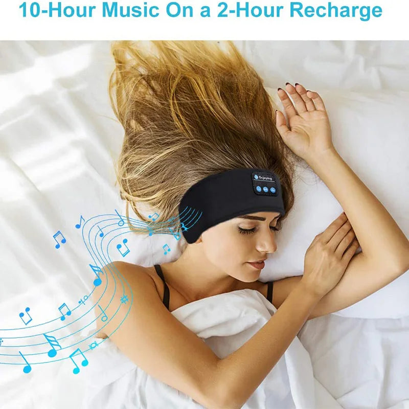 Bluetooth 5.0 Sleep Headband | 10-Hour Battery Wireless Headphones